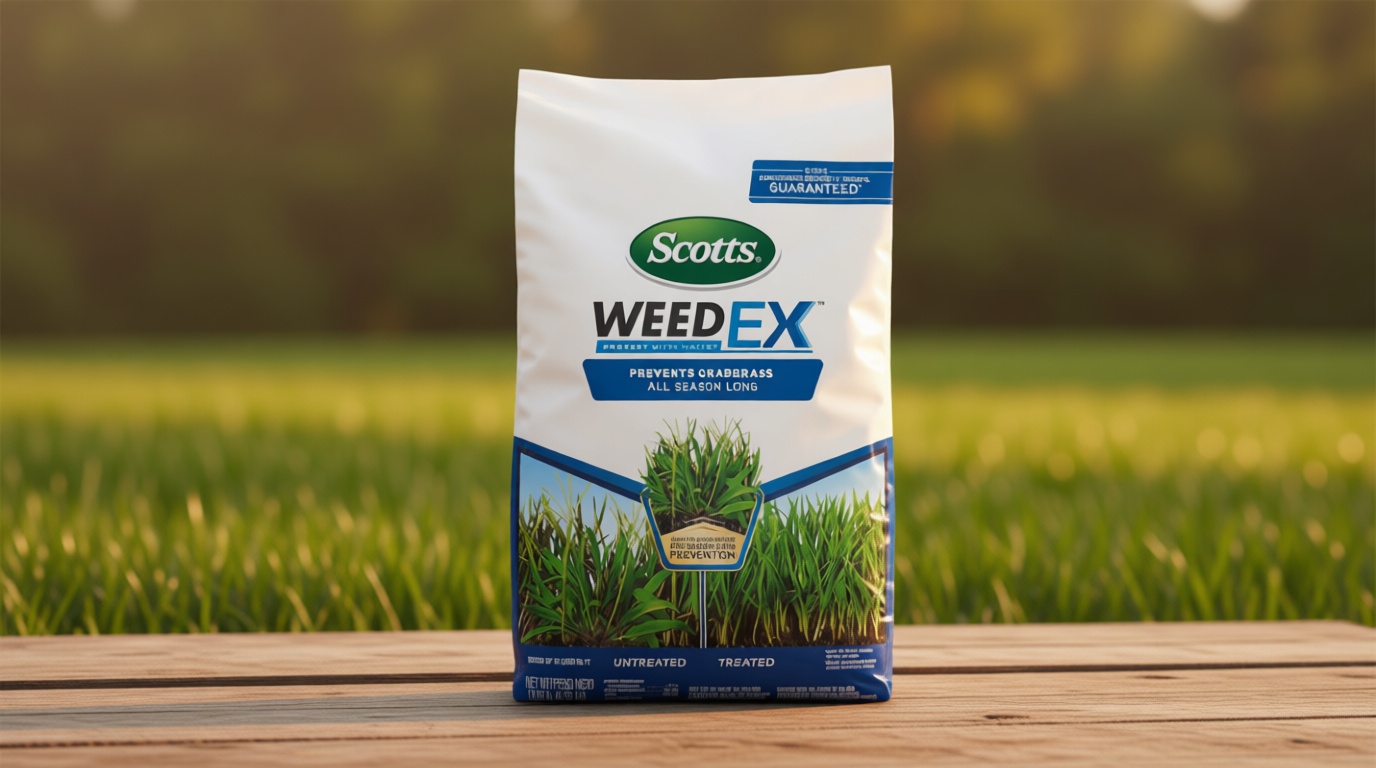 Scotts WeedEx Prevent with Halts - Crabgrass Preventer, Pre-Emergent Lawn Weed Killer, Up to 5,000 sq. ft. of Lawn Care, 10.06 lb.