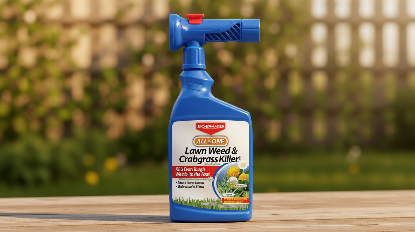 BioAdvanced All-in-One Weed & Crabgrass Killer, Ready-To-Spray, 32 FOZ