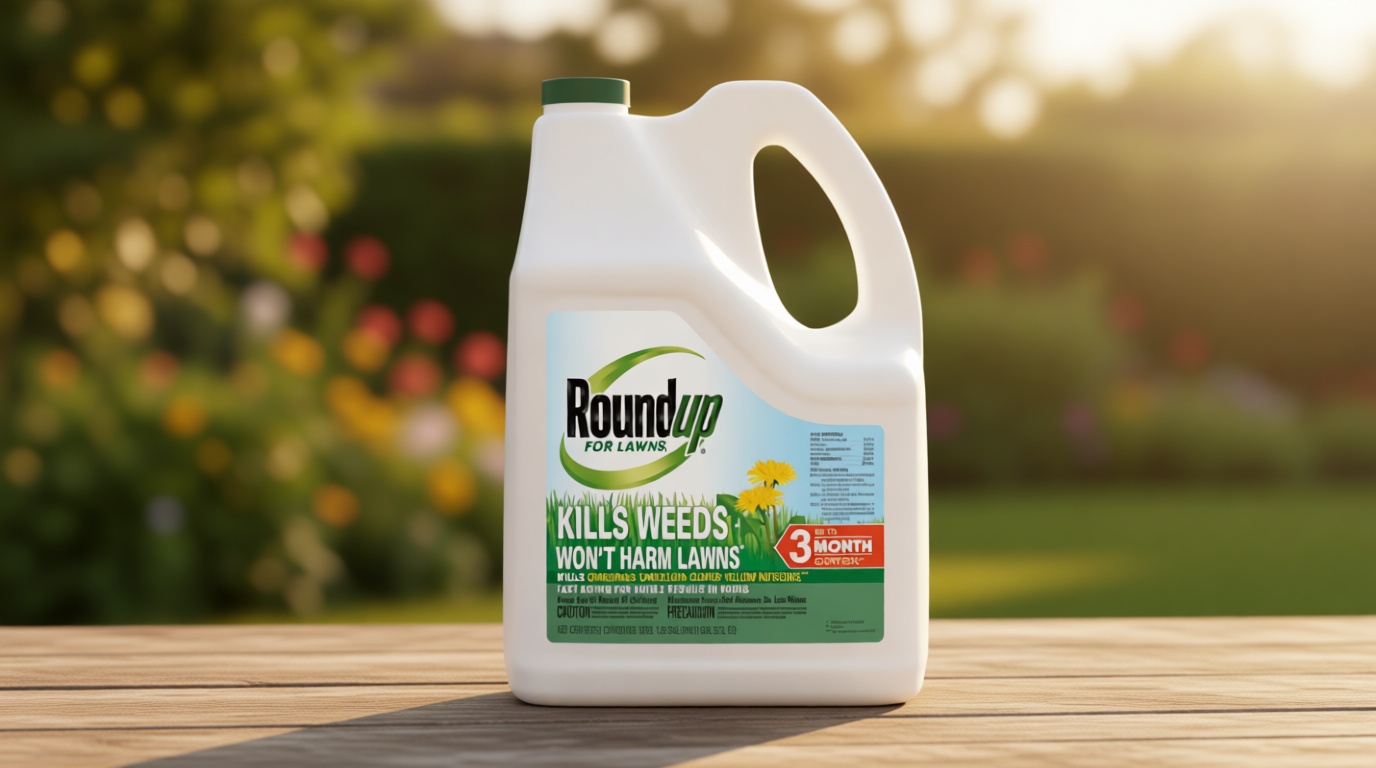 Roundup for Lawns₁ Refill - Tough Weed Killer for Use on Northern Grasses, 1.25 gal.