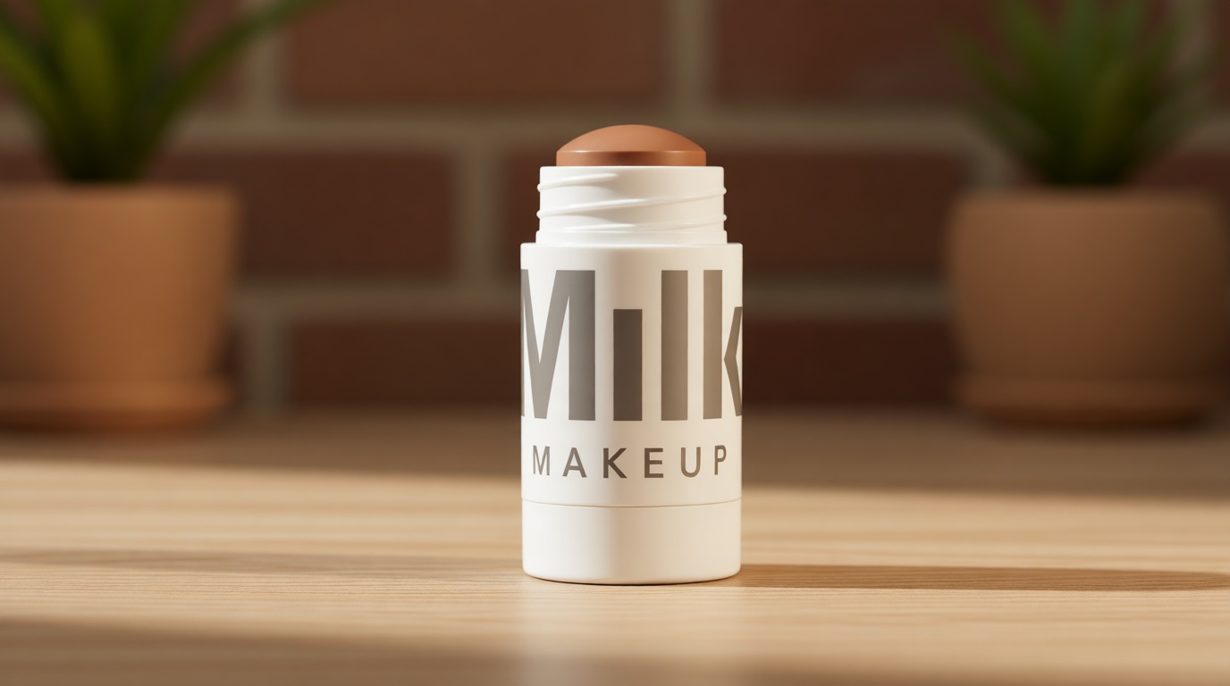 Milk Makeup Matte Bronzer – Buildable Cream Bronzer Stick with Mango Butter + Apricot Oil – Hydrating, Multi-Use Formula for a Sunkissed Glow