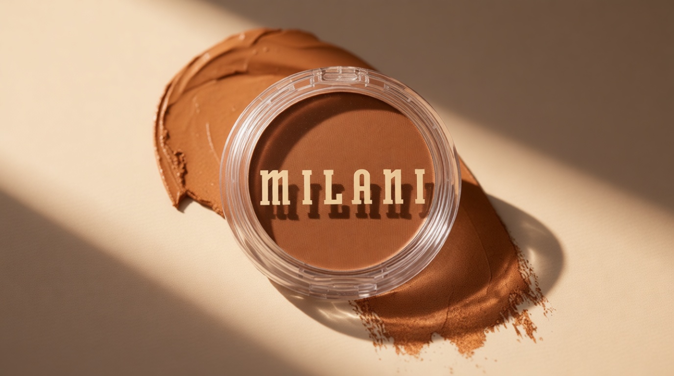 Milani Cheek Kiss Cream Bronzer, 120 - Spilling Tea, Vegan & Cruelty-Free, Made in Korea, Lightweight Glow, Soft Matte Finish