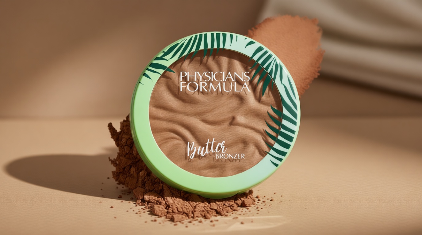 Physicians Formula Murumuru Butter Bronzer, Moisturizing, Nourishing Blend for Silky All-Day Luminous Glow, Dermatologist Tested, Hypoallergenic, Cruelty-Free -Bronzer