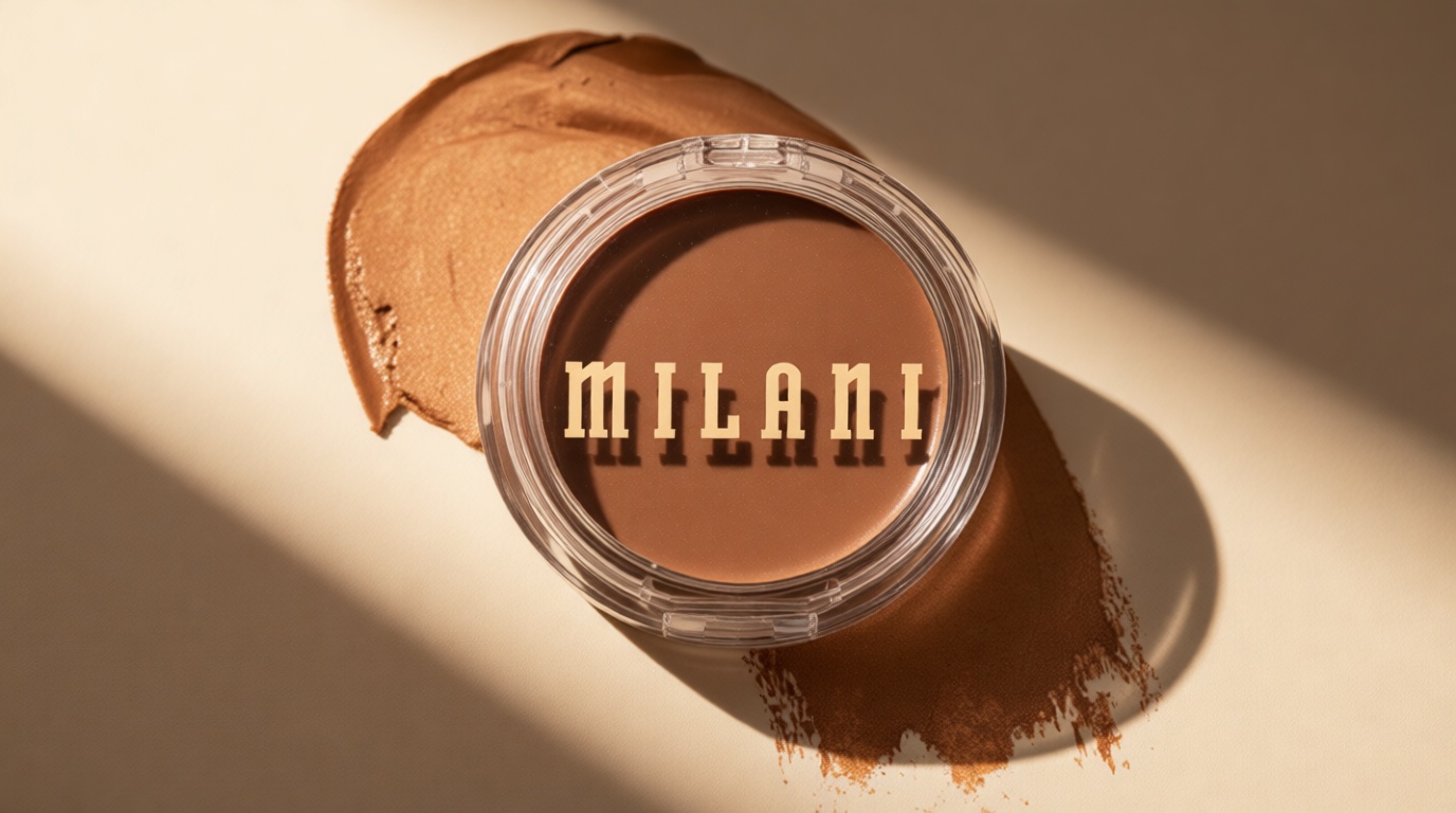 Milani Cheek Kiss Cream Bronzer, 110 - Hey Honey, Vegan & Cruelty-Free, Made in Korea, Lightweight Glow, Soft Matte Finish