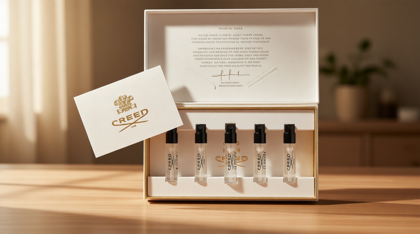 Creed Men's Inspiration Sample Set, Contains a Set of 5 Men's Fragrances, 1.7ML x 5
