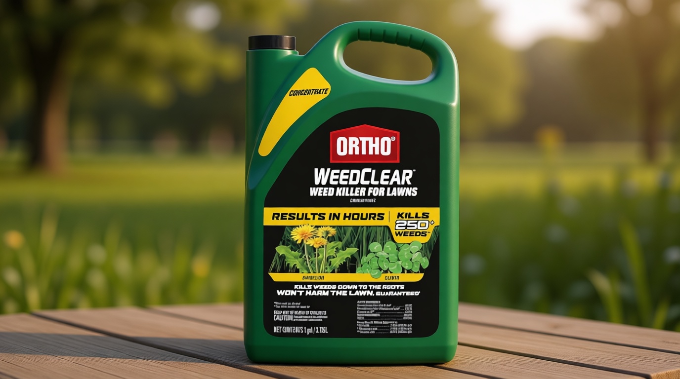 Ortho WeedClear Weed Killer for Lawns Concentrate - Kills Dandelion & Clover, Weed Killer Concentrate, 1 gal.