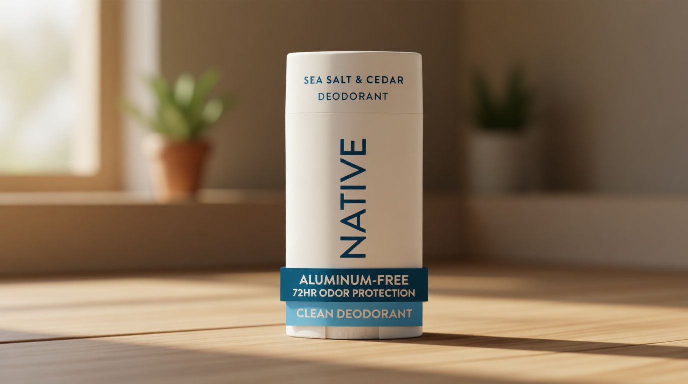 Native Deodorant Contains Naturally Derived Ingredients, 72 Hour Odor Control, Deodorant for Women and Men, Aluminum Free, Sea Salt & Cedar 2.65oz