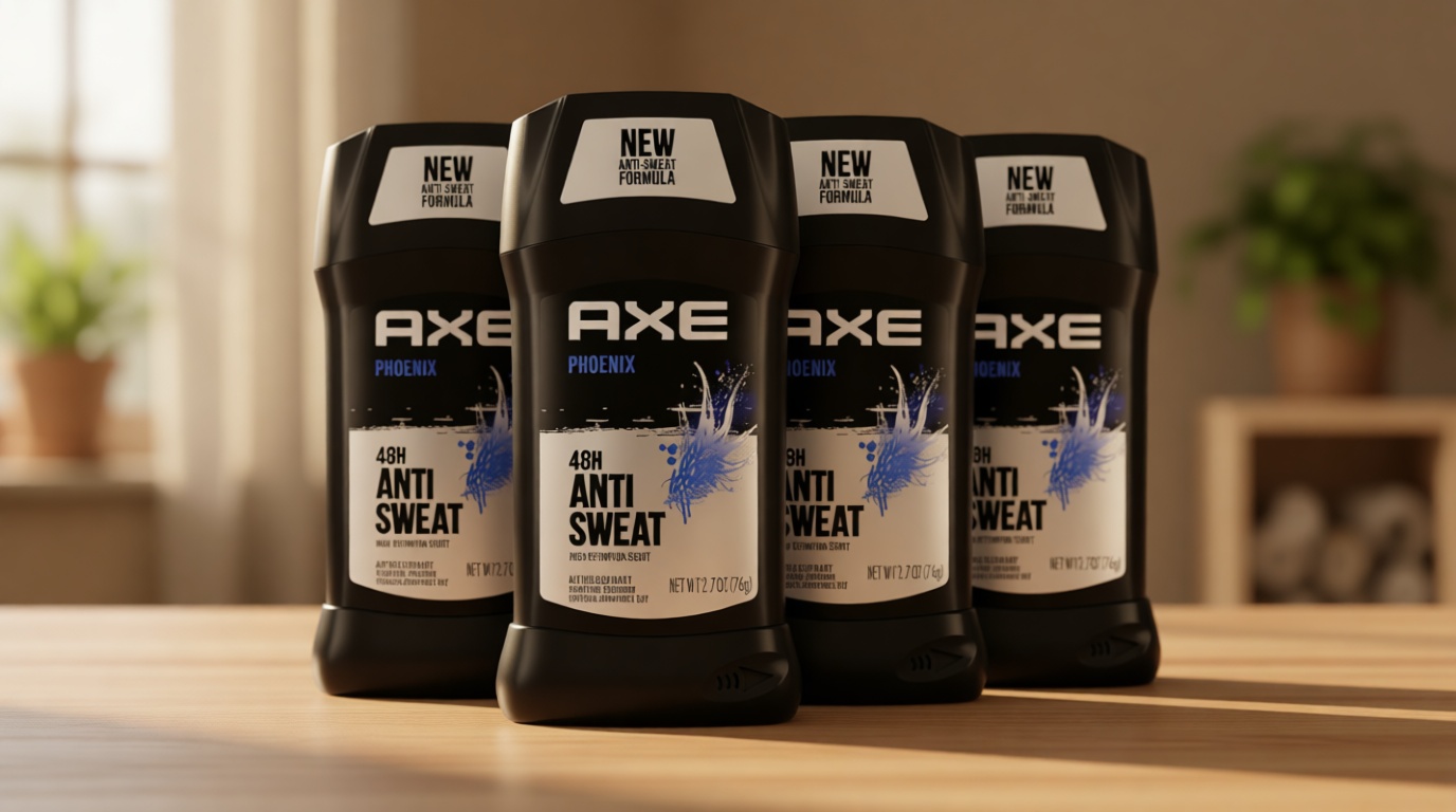 AXE Antiperspirant Deodorant for Men Phoenix 4PK 48H Sweat & Odor Protection for Long Lasting Freshness, Crushed Mint & Rosemary Men's Deodorant 2.7 oz
