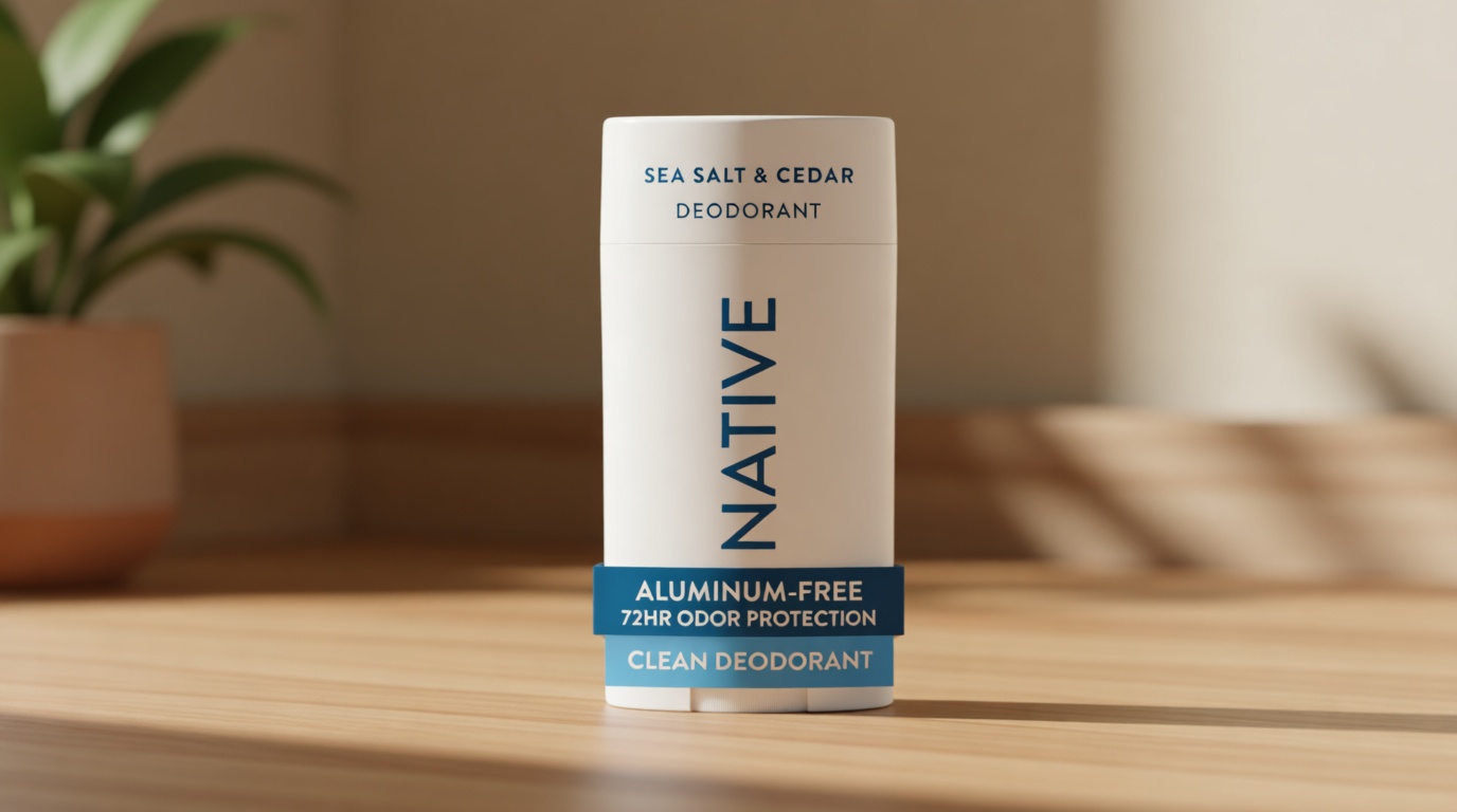 Native Deodorant Contains Naturally Derived Ingredients, 72 Hour Odor Control, Deodorant for Women and Men, Aluminum Free, Sea Salt & Cedar 2.65oz