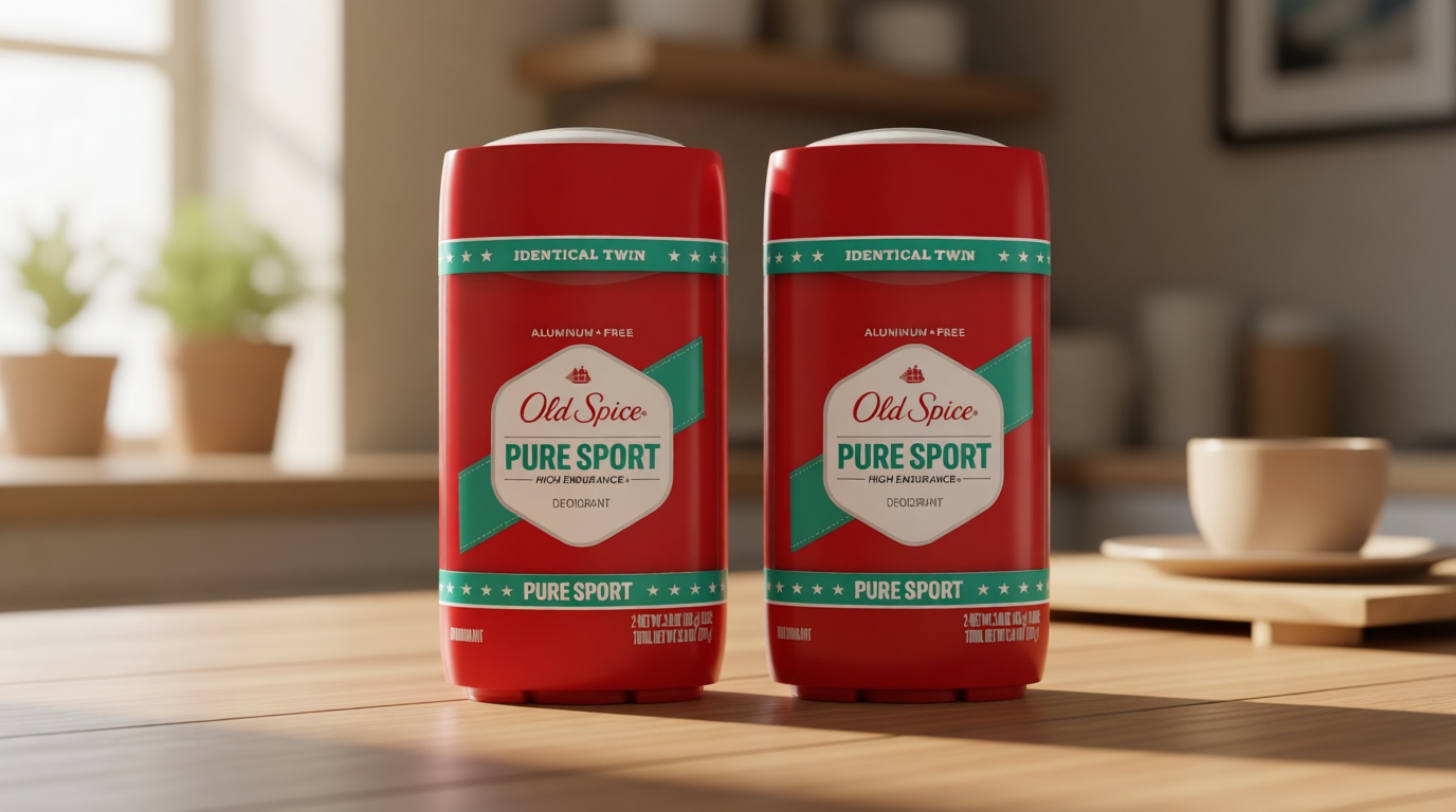 Old Spice Aluminum Free Deodorant For Men, High Endurance, 24/7 Sweat Defense to Eliminate Odors, 24/7 Freshness & Lasting Scent, Pure Sport Scent, 3.0 oz (Pack of 2)