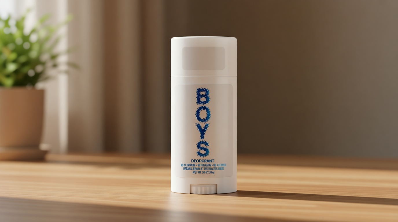 Level Up Boys Deodorant: Aluminum-Free, Alcohol-Free, Paraben-Free, 24 Hr Odor Protection, Clean Fresh Scent, Kids & Tweens, Made in the USA