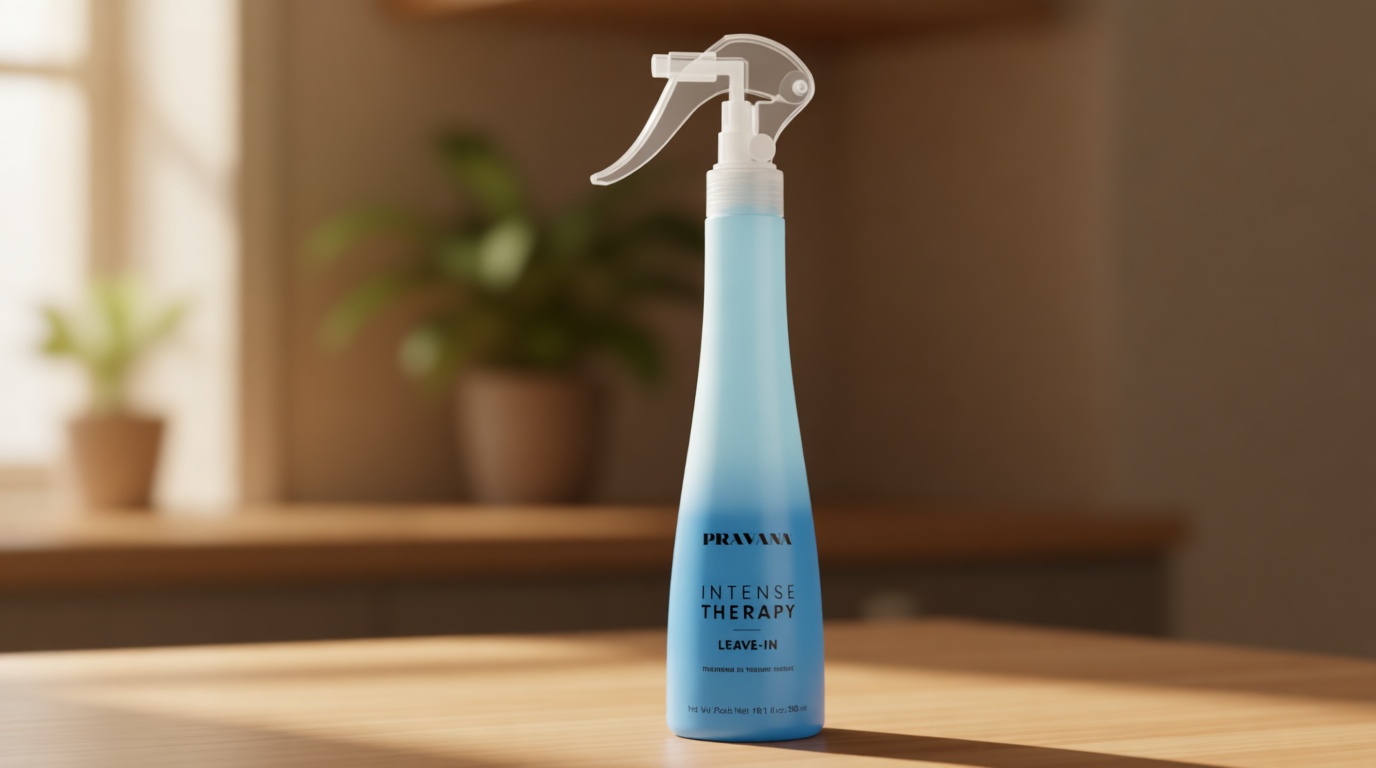 Pravana Intense Therapy Leave-In Conditioner Spray Treatment & Detangler | Instantly Detangles & Hydrates | Equalizes Hair Porosity | For All Hair Types | Strengthens & Softens Hair | 10 Fl Oz