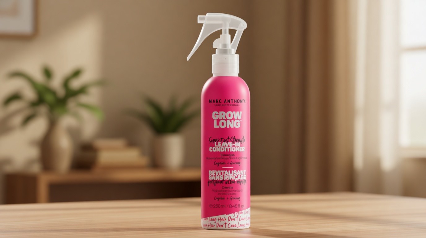 Marc Anthony Leave-In Hair Conditioner Spray for Long & Detangled Hair, Grow Long - Moisturizing & Deep Conditioning Detangler Spray with Biotin For Split Ends, Breakage & Reduces Frizz