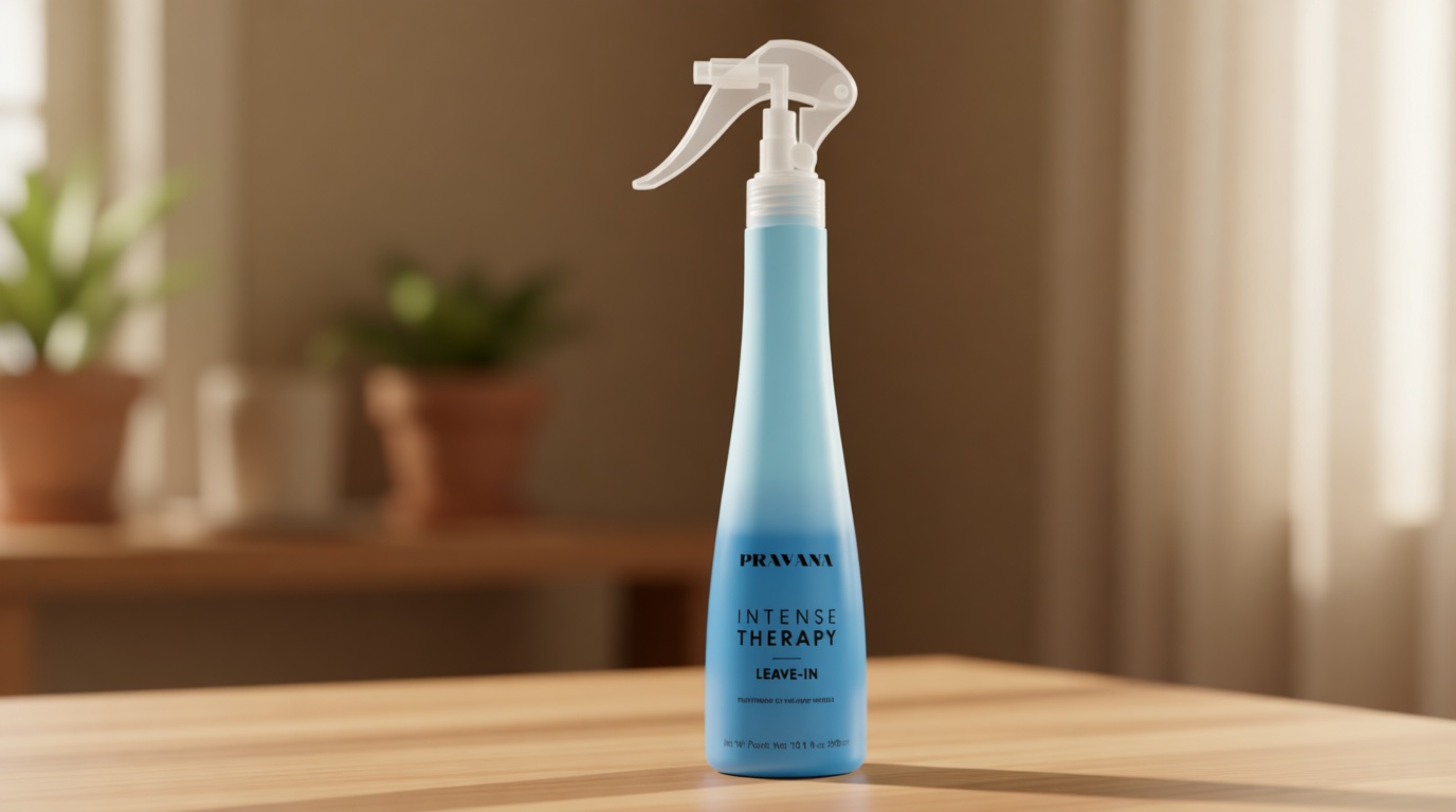 Pravana Intense Therapy Leave-In Conditioner Spray Treatment & Detangler | Instantly Detangles & Hydrates | Equalizes Hair Porosity | For All Hair Types | Strengthens & Softens Hair | 10 Fl Oz