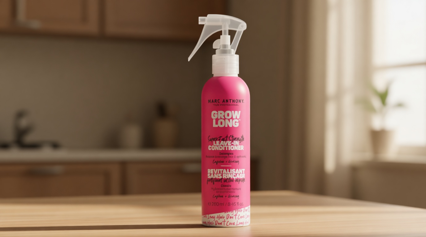 Marc Anthony Leave-In Hair Conditioner Spray for Long & Detangled Hair, Grow Long - Moisturizing & Deep Conditioning Detangler Spray with Biotin For Split Ends, Breakage & Reduces Frizz