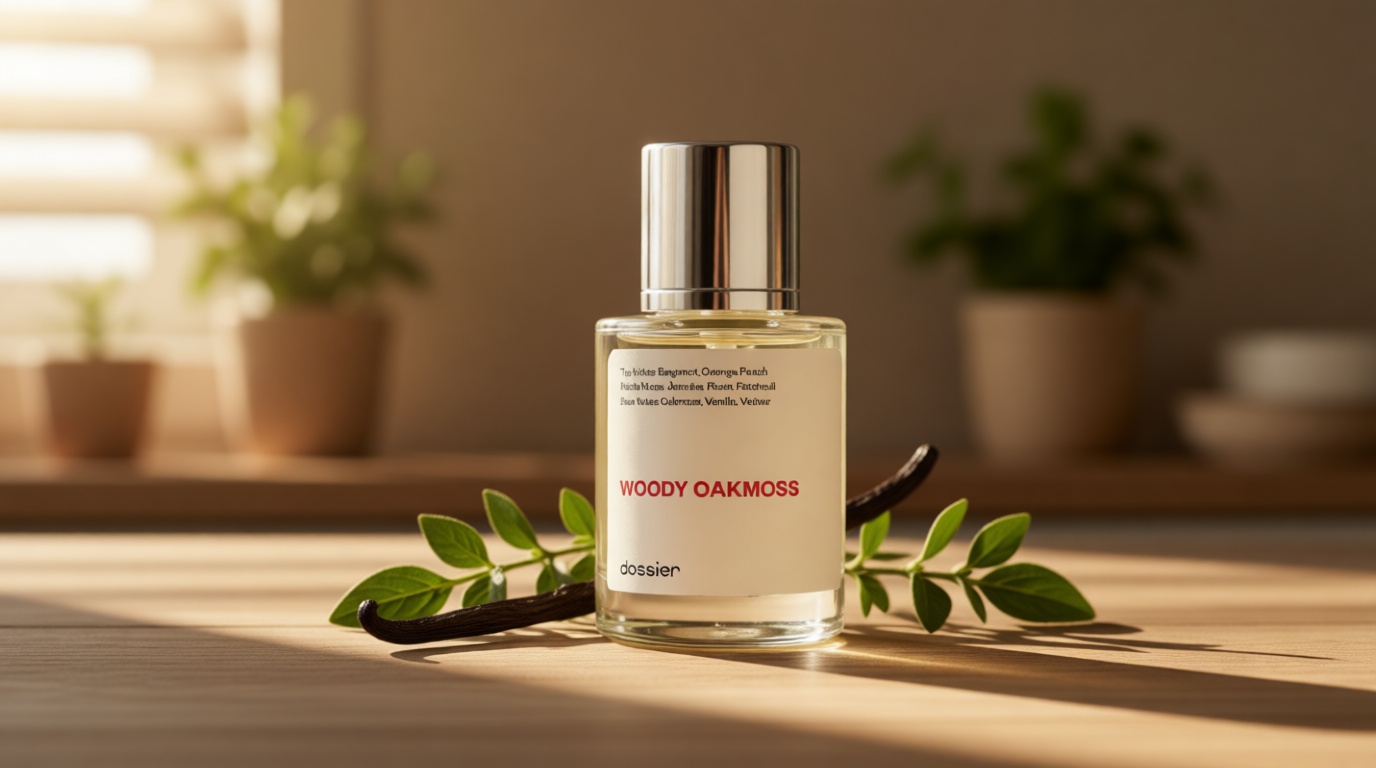 Dossier Woody Oakmoss - Eau de Parfum - Perfume Luxury - Pure Infused - Paraben-Free - Vegan - For Women - Fragrance 1.7 Fl oz (Spray 50ml)