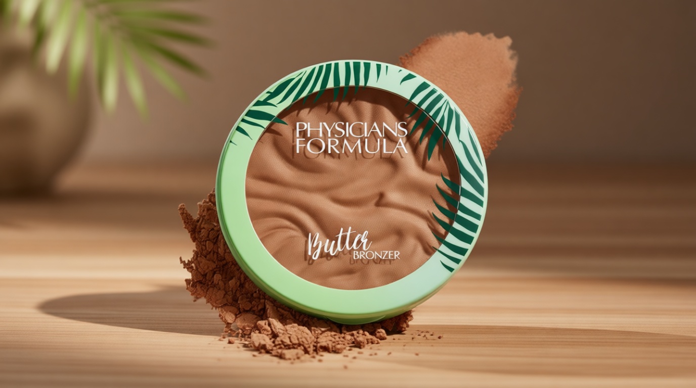 Physicians Formula Murumuru Butter Bronzer, Moisturizing, Nourishing Blend for Silky All-Day Luminous Glow, Dermatologist Tested, Hypoallergenic, Cruelty-Free -Bronzer
