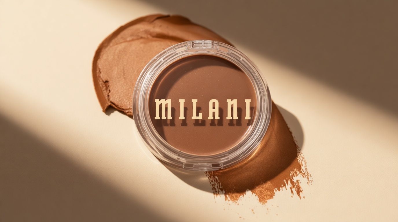 Milani Cheek Kiss Cream Bronzer, 110 - Hey Honey, Vegan & Cruelty-Free, Made in Korea, Lightweight Glow, Soft Matte Finish