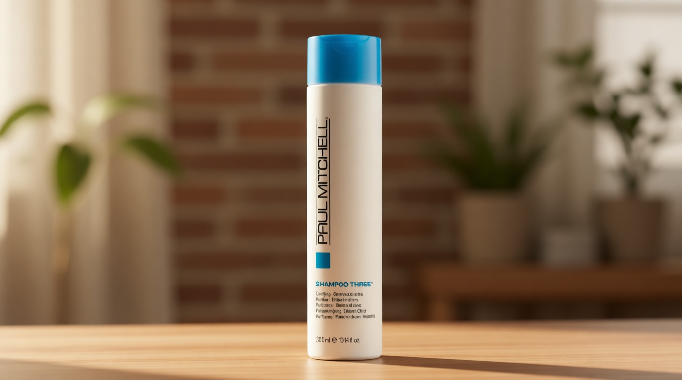 Paul Mitchell Shampoo Three, Clarifying Shampoo, Cleanses Impurities + Removes Chlorine, For All Hair Types, Great For Swimmers