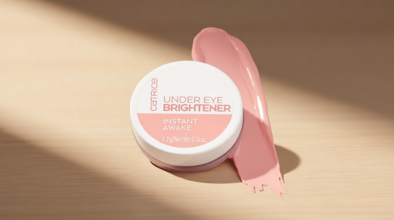 Catrice | Under Eye Brightener | Conceal & Brighten Dark Circles | With Hyaluronic Acid & Shea Butter | Vegan, Cruelty Free & Paraben Free (010 | Light Rose) ClimatePartner certified