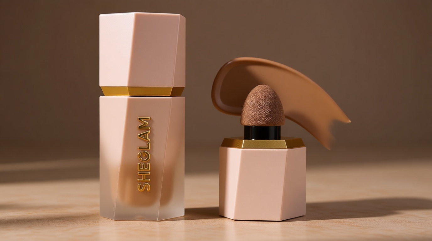 SHEGLAM Sun Sculpt Cool Toned Liquid Contour Stick Long Lasting Cream Bronzer Makeup - 01 Soft Tan