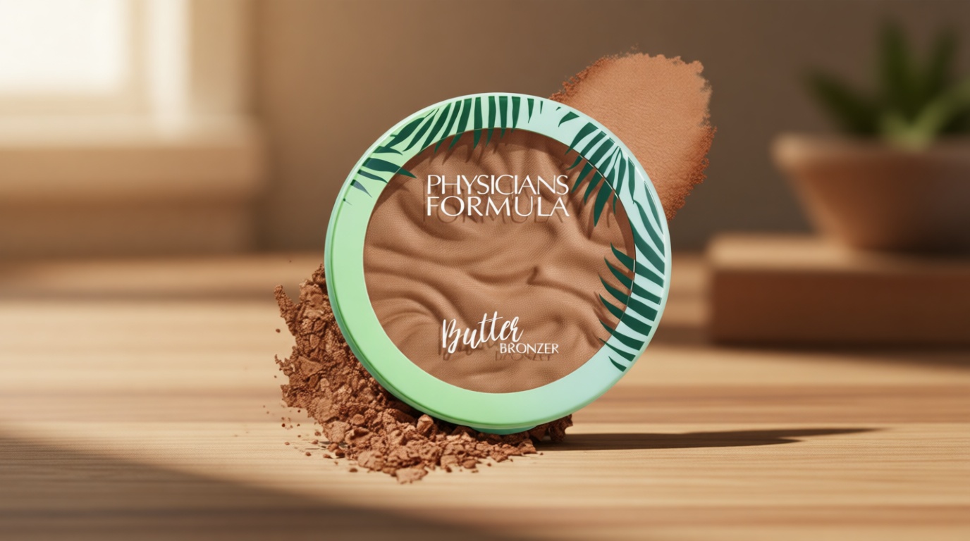 Physicians Formula Murumuru Butter Bronzer, Moisturizing, Nourishing Blend for Silky All-Day Luminous Glow, Dermatologist Tested, Hypoallergenic, Cruelty-Free -Bronzer