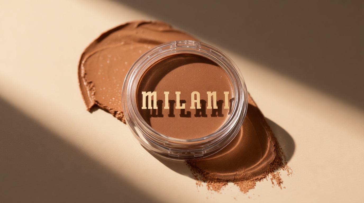 Milani Cheek Kiss Cream Bronzer, 110 - Hey Honey, Vegan & Cruelty-Free, Made in Korea, Lightweight Glow, Soft Matte Finish