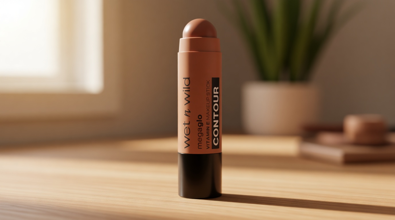 wet n wild MegaGlo Makeup Stick, Buildable Color, Versatile Use, Cruelty-Free & Vegan - Where's Walnut?