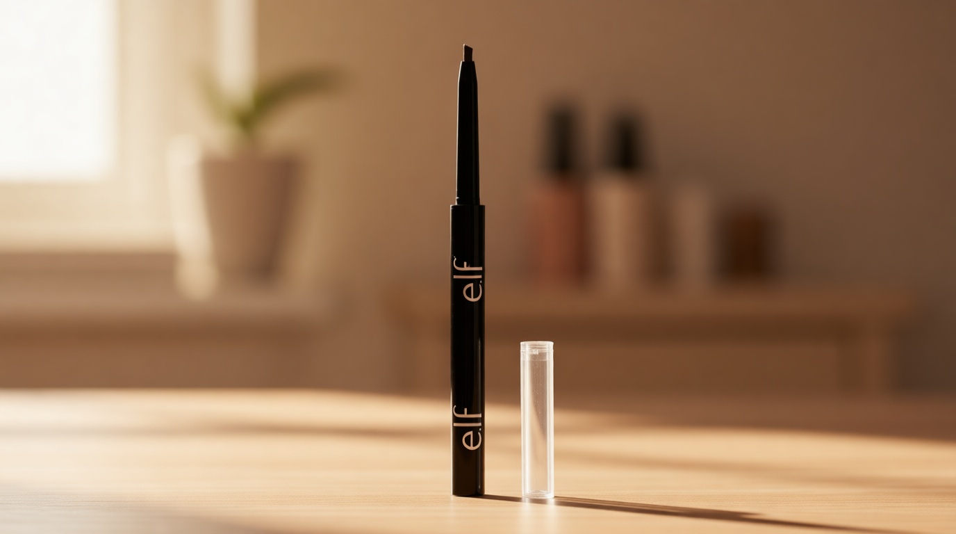 e.l.f. Ultra Precise Brow Pencil, Creamy, Micro-Slim, Precise, Defines, Creates Full, Natural-Looking Brows, Tames and Combs Brow Hair, Neutral Brown, 0.0017 Oz