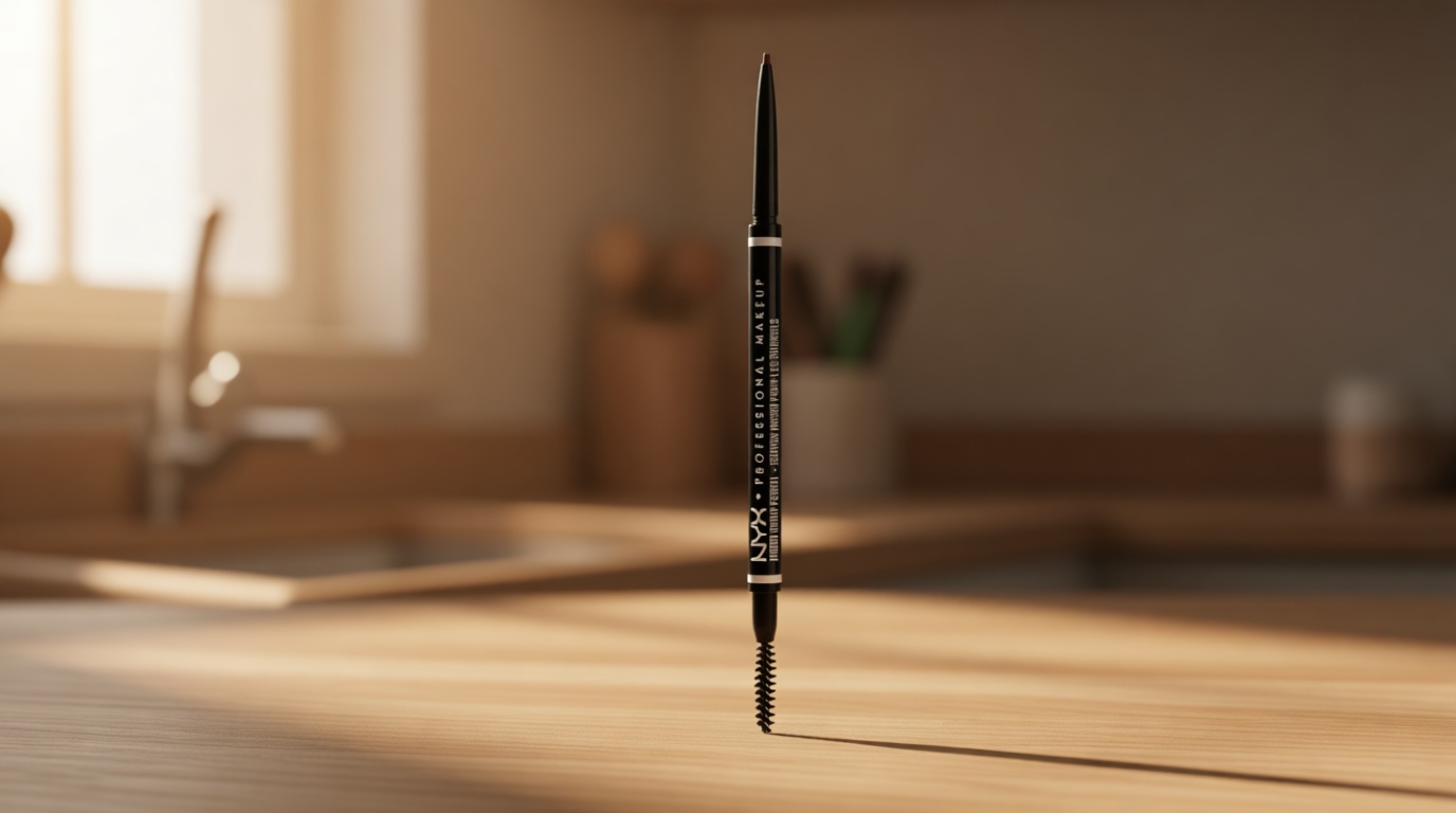 NYX PROFESSIONAL MAKEUP Micro Brow Pencil, Precise Eyebrow Pencil - Ash Brown