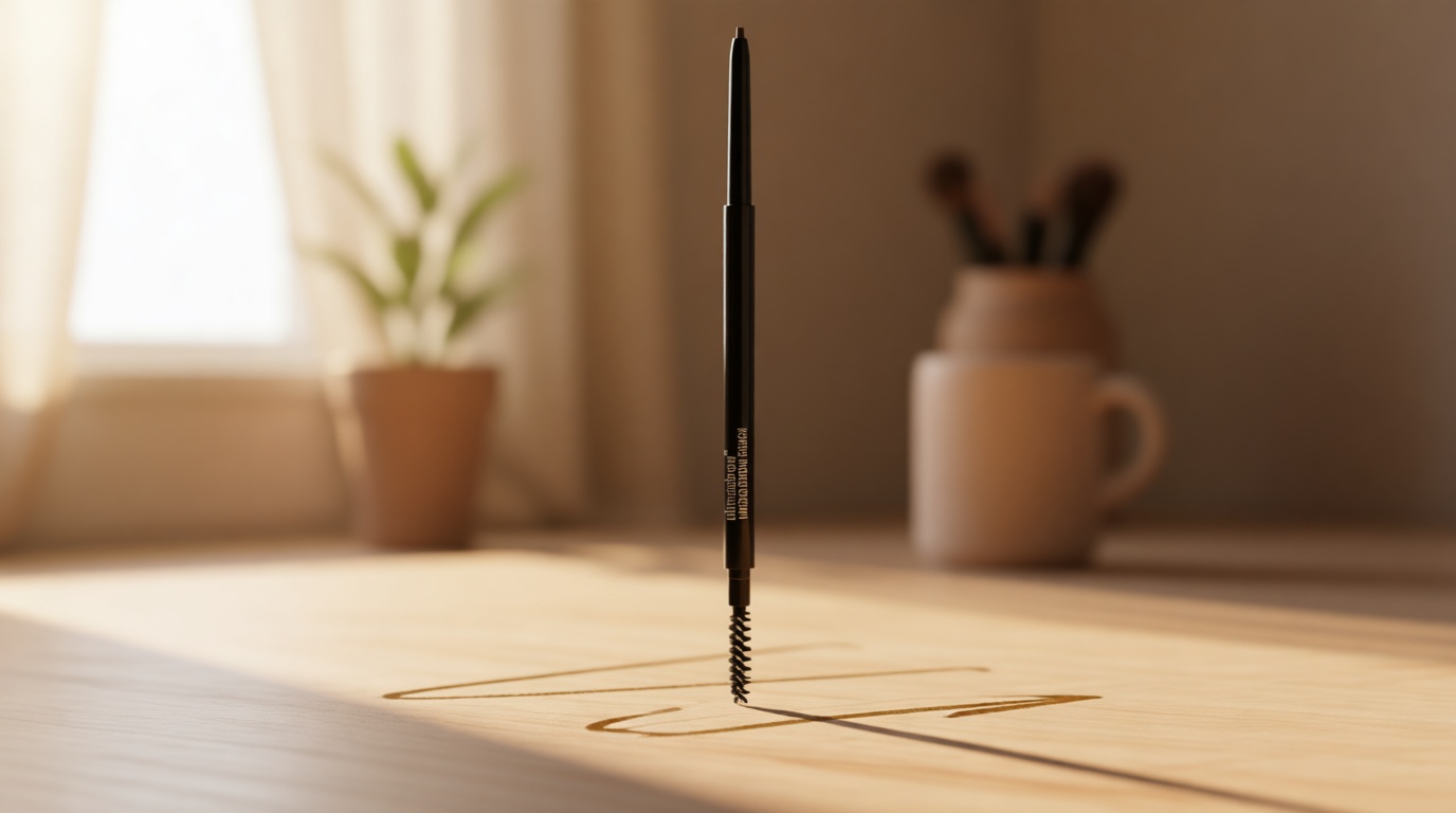 Wet n Wild Ultimate Brow Micro Eyebrow Retractable Pencil, Soft Brown, Ultra Fine 1.5mm Tip, Draws Tiny Brow Hairs