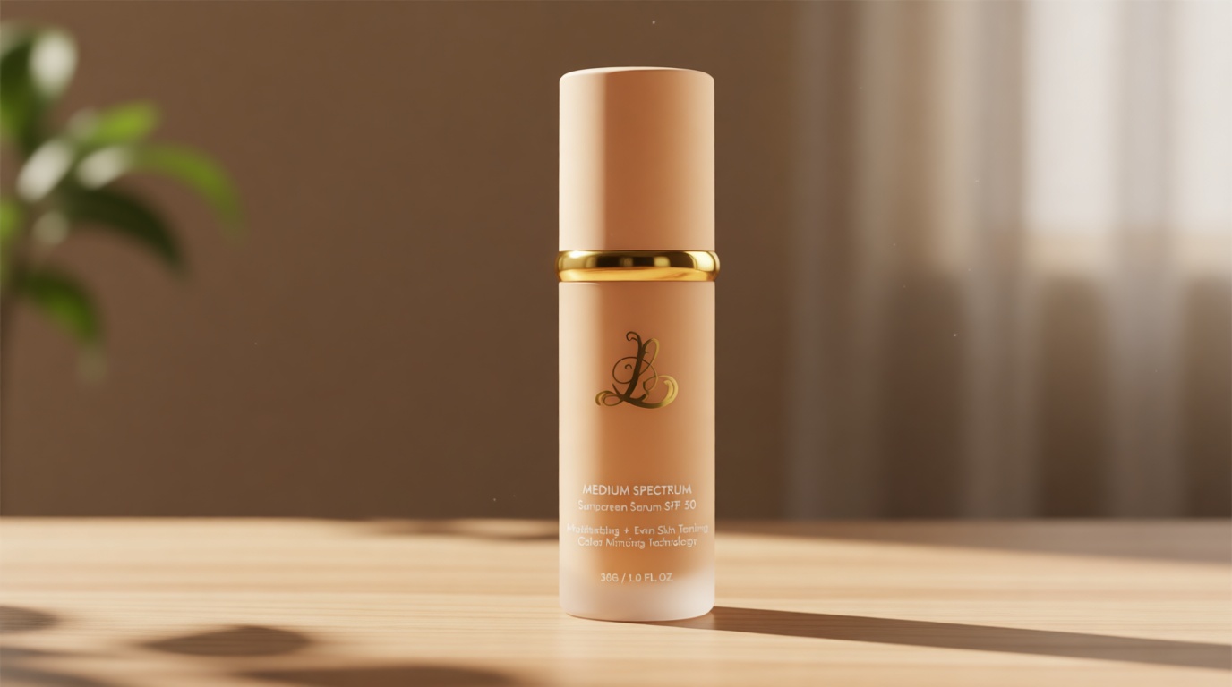 Foundation 4 in 1 - Color Changing Foundation, Medium Spectrum with SPF 50, Hypoallergenic Hydrating Liquid Concealer, Long-lasting & Waterproof Natural Finish - 1.06 fl oz
