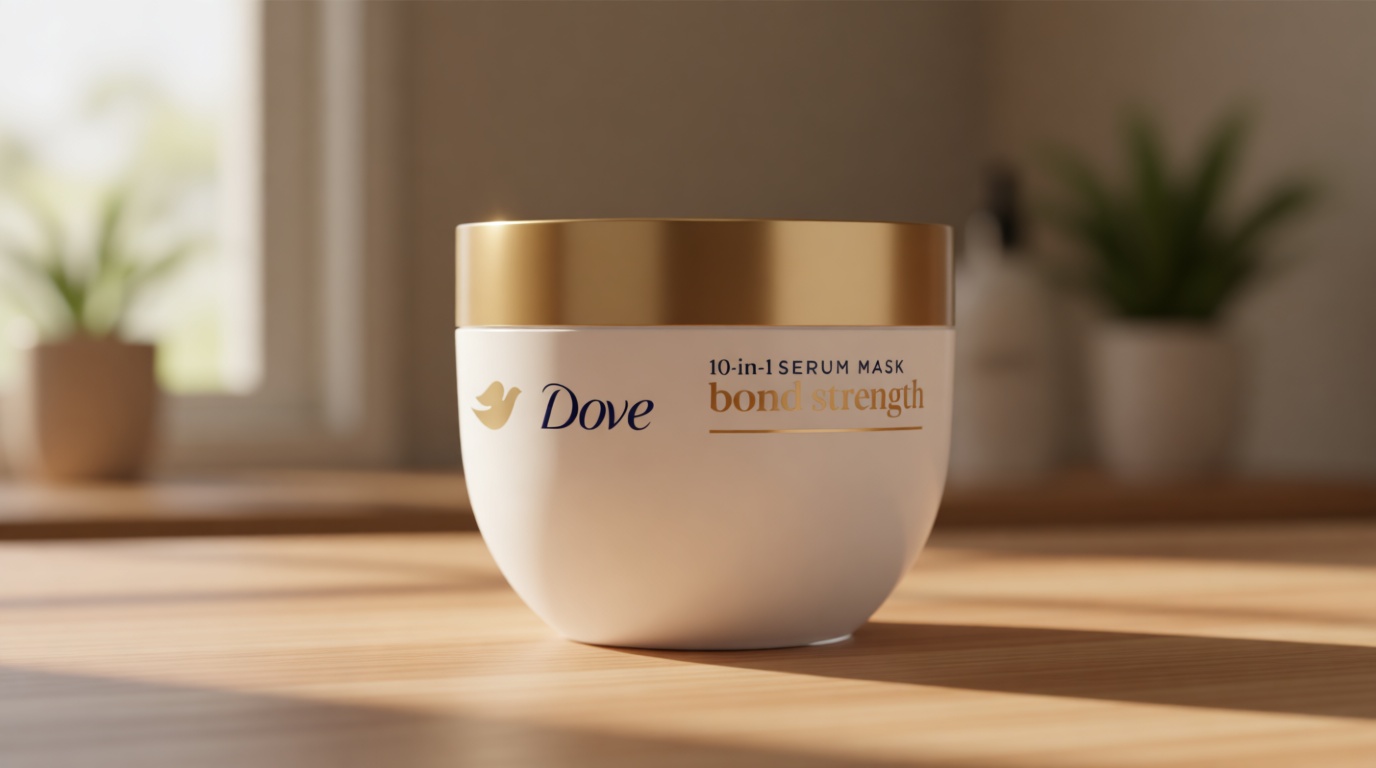 Dove Hair Bond Strength 10in1 Serum Mask for Chemically Damaged Hair with Bio-Protein Care Technology plus Peptide Complex 9.2 fl oz.