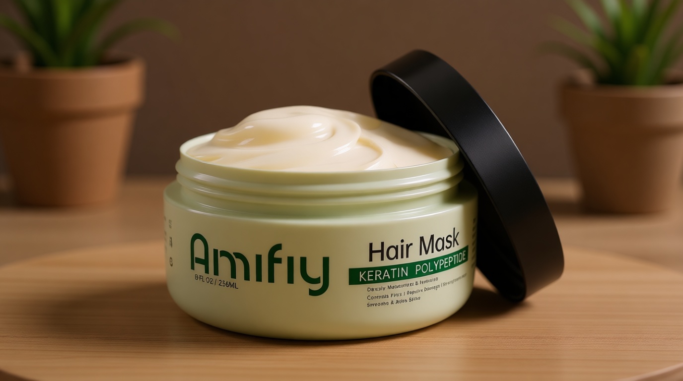 Keratin Hair Mask, Multi-care Deep Conditioning Hair Mask for Dry Damaged Hair, Anti-Frizz, Intensive Hydrating & Repairing Deep Conditioner for Strong, Smooth and Silky Hair, 8 Fl Oz