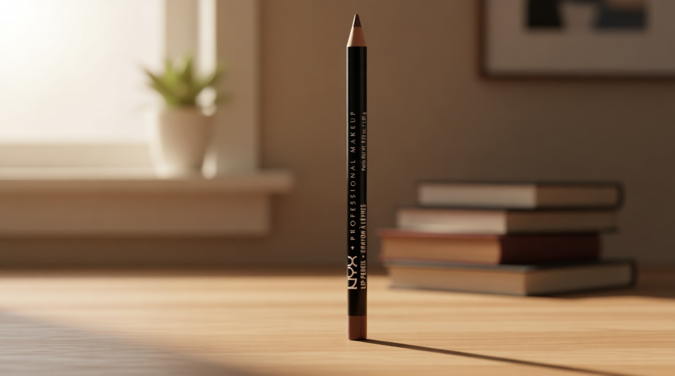 NYX PROFESSIONAL MAKEUP Slim Lip Pencil, Long-Lasting Creamy Lip Liner - Espresso