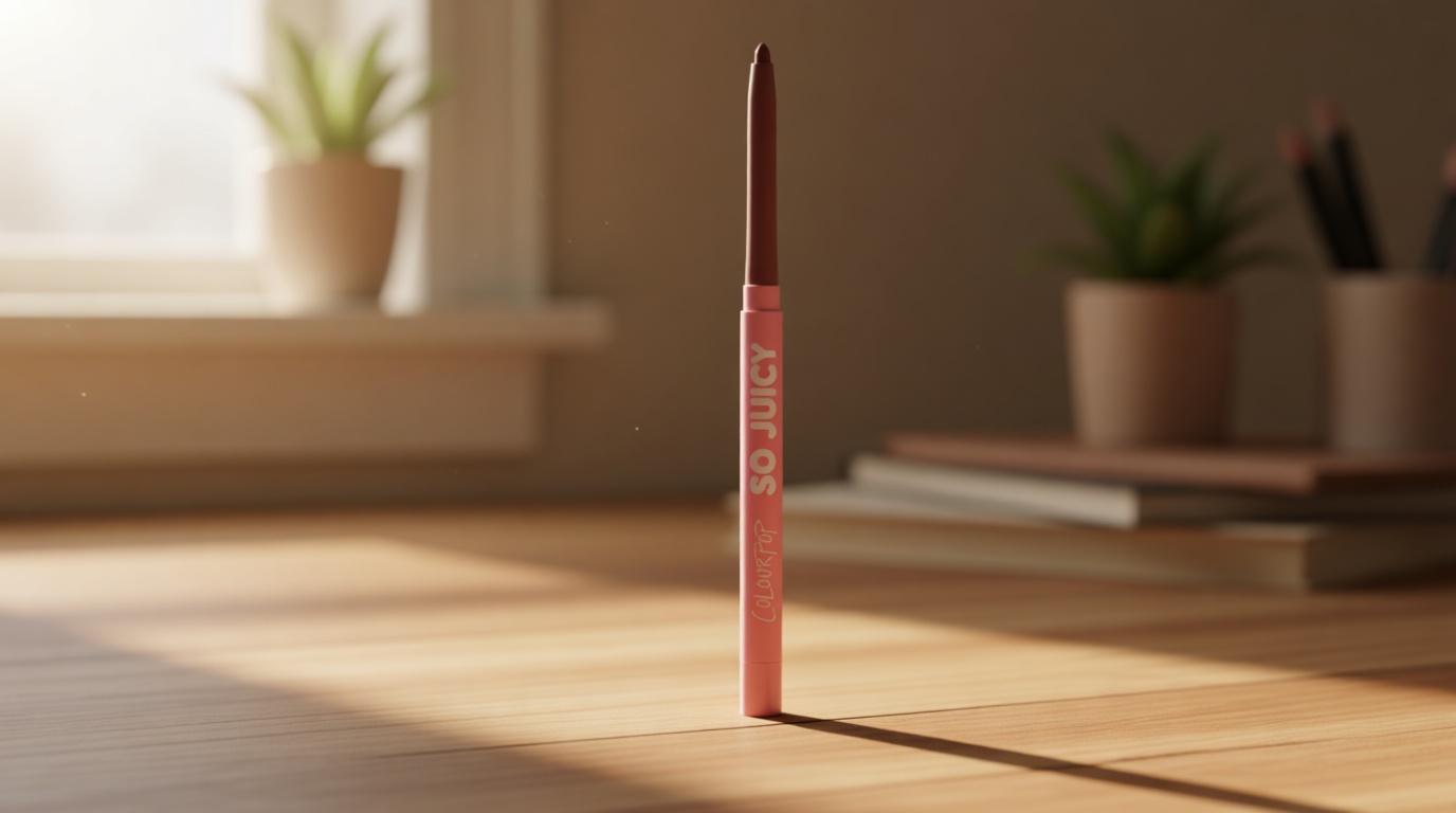 ColourPop So Juicy Plumping Lip Liner with Peptides - Long Lasting Lip Liner for Visibly Plumped & Shaped Lips - Enriched with Smoothing Ceramides & Peppermint - Westwood (0.01 oz)