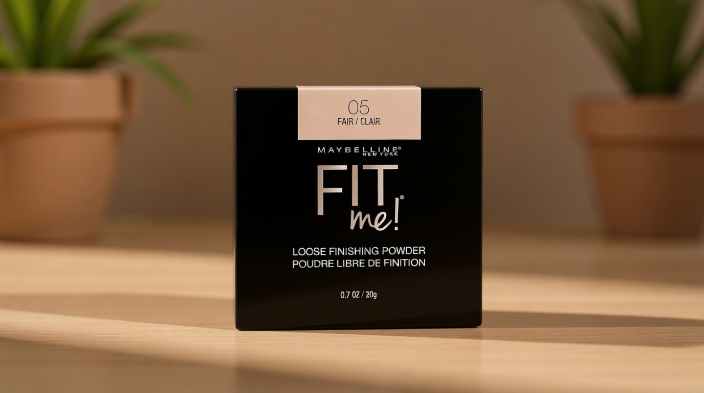 Maybelline Fit Me Loose Setting Powder, Face Powder Makeup & Finishing Powder, Fair, 1 Count