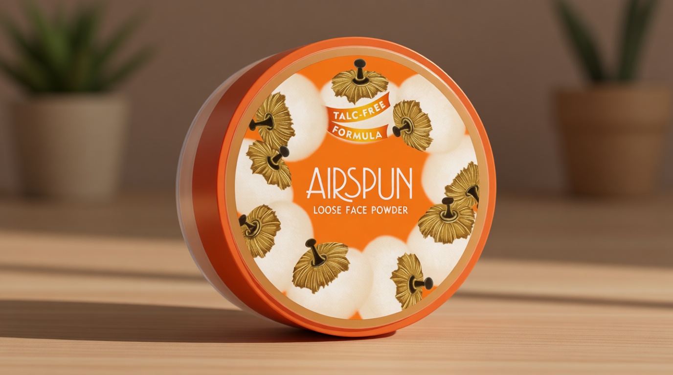 Airspun Loose Setting Powder, Talc-Free, Pore Minimizer, Oil Absorbing Face Powder - Translucent
