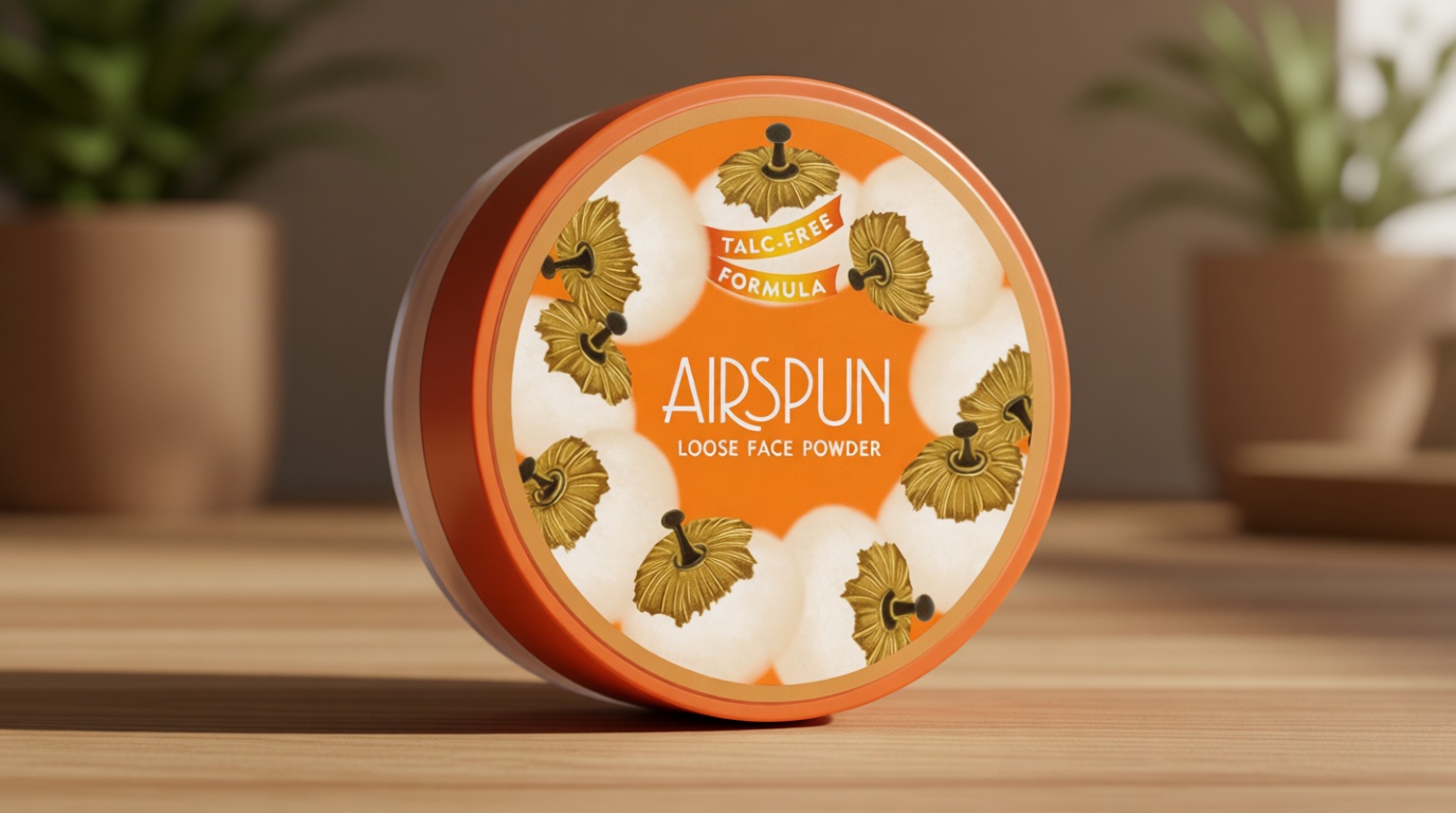 Airspun Loose Setting Powder, Talc-Free, Pore Minimizer, Oil Absorbing Face Powder - Translucent
