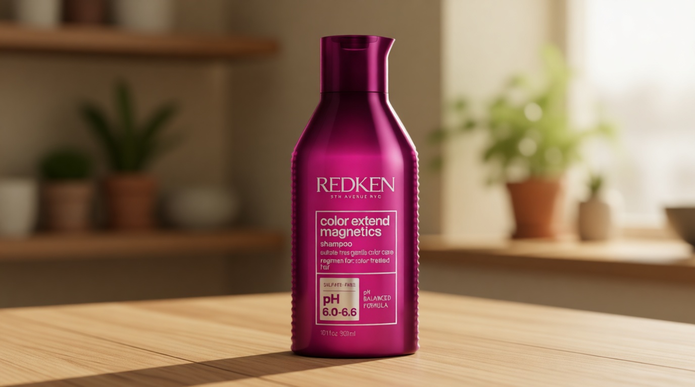 Redken Color Extend Magnetics Shampoo For Color-Treated Hair - Gently Cleanses & Protects Color, With Amino Acid, Sulfate-Free Shampoo Cradle to Cradle Certified
