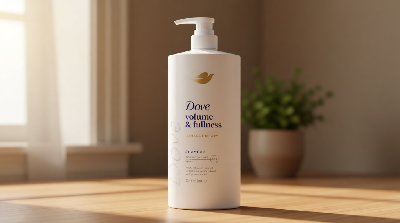 Dove Shampoo Volume & Fullness for Fine, Thin Hair with Bio-Protein Care Technology and Biotin 28 Fl Oz