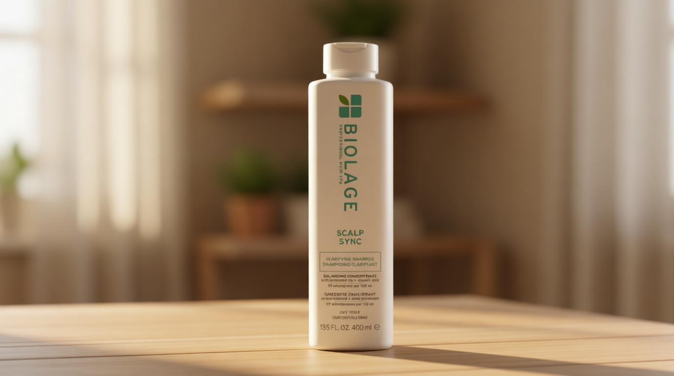 Biolage Scalp Sync Clarifying Shampoo - Residue & Buildup Remover, For Oily Scalp
