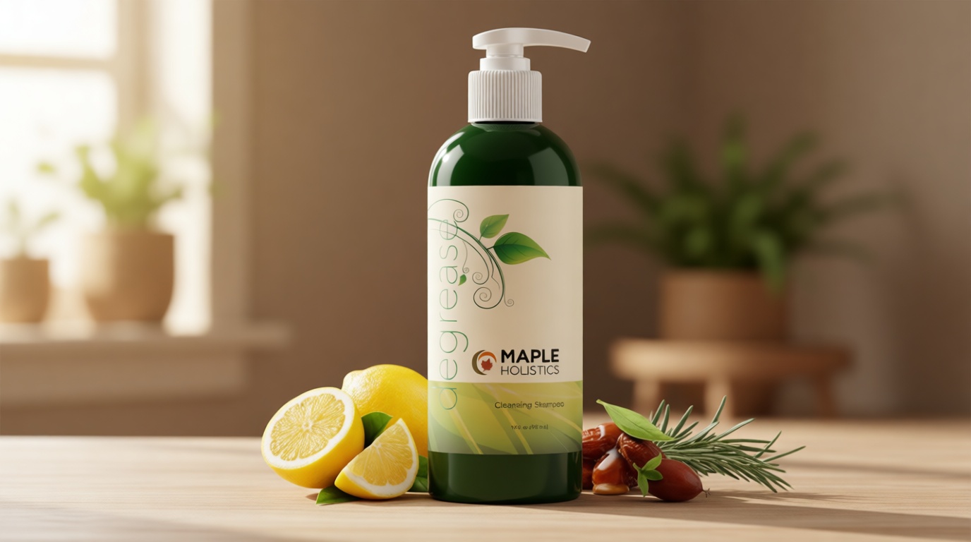 Oily Hair Shampoo for Greasy Hair - Clarifying Shampoo for Oily Hair and Dry Scalp Cleanser for Build Up - Deep Cleansing Shampoo for Oily Scalp Toner with Purifying Essential Oils for Hair Care