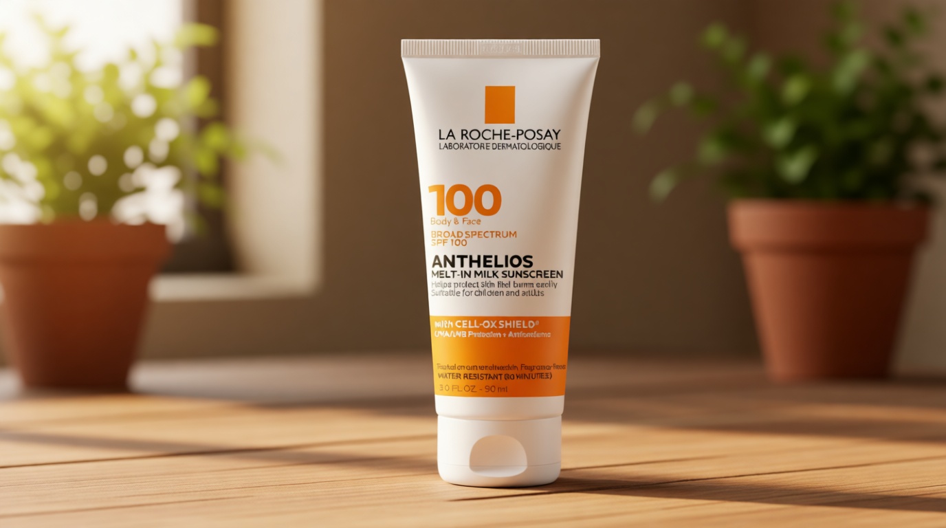 La Roche-Posay Anthelios Melt-In Milk Sunscreen SPF 100, Sunscreen For Body & Face