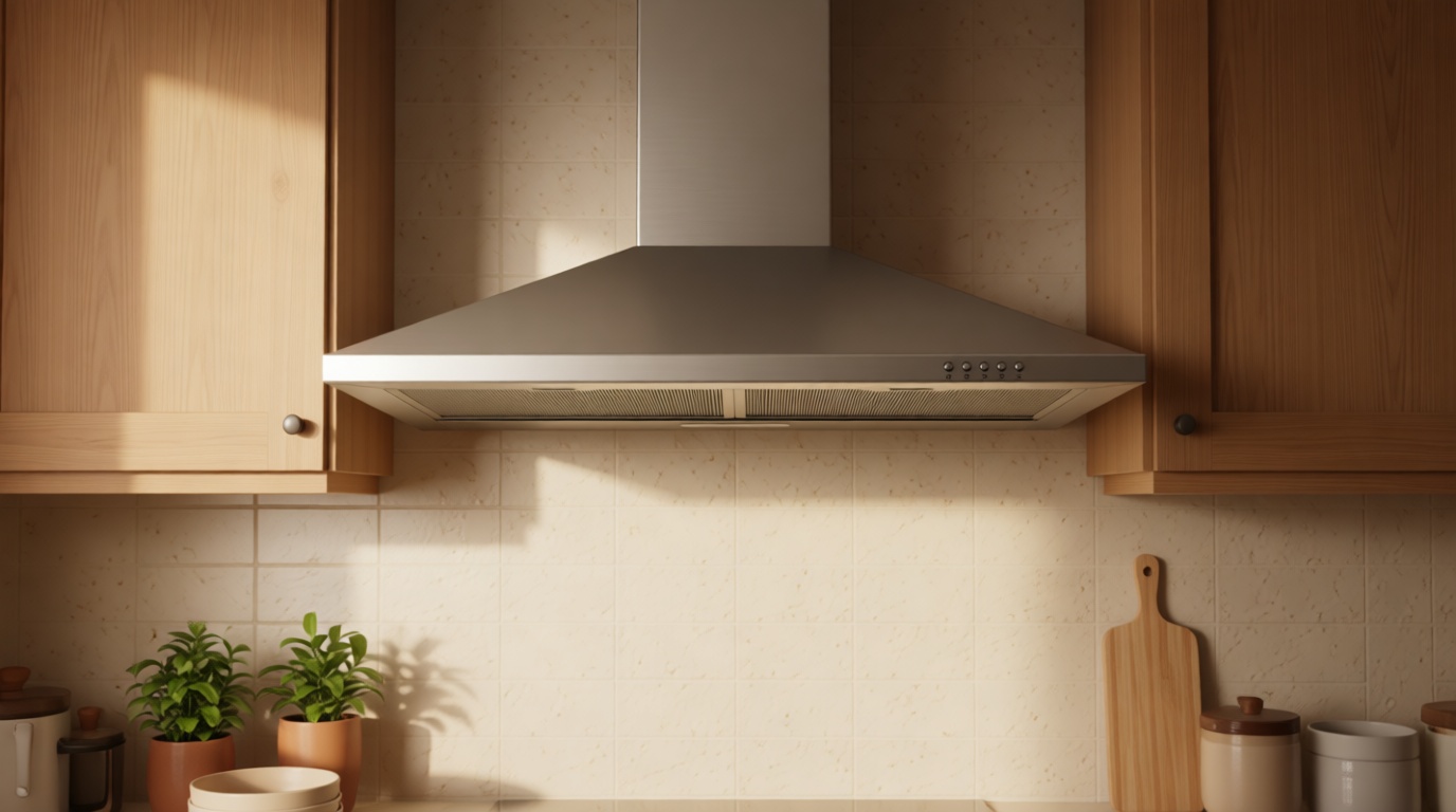 SNDOAS Range Hood 30 inch,Wall Mount Range Hood in Stainless Steel With Ducted/Ductless Convertible,Stove Vent Hood with Aluminum Filters,3 Speed Exhaust Fan,LED Light,Button Control