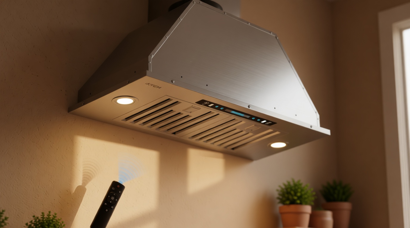 IKTCH 30 inch Built-in/Insert Range Hood 900 CFM, Ducted/Ductless Convertible Duct, Stainless Steel Kitchen Vent Hood with 4 Speed Gesture Sensing&Touch Control Panel(IKB01-30)