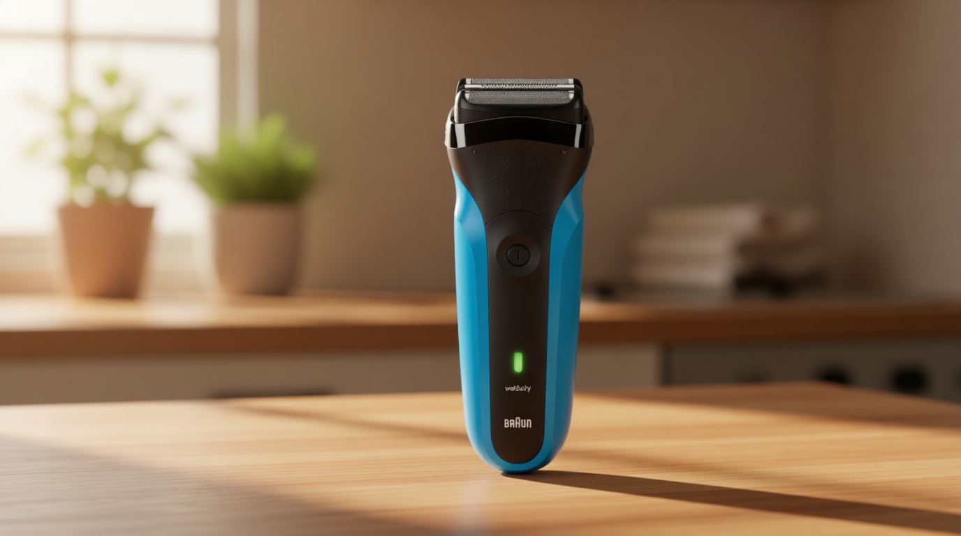 Series 3 3010s Wet & Dry Electric Shaver for Men/Rechargeable Electric Razor, Blue