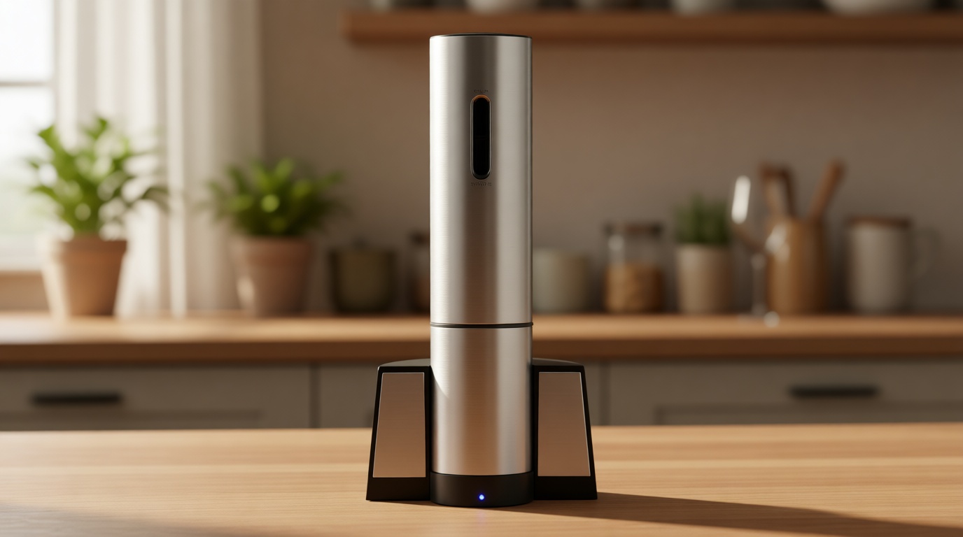 Cuisinart CWO-25 Electric Wine Opener, Stainless Steel 3.50" x 4.75" x 10.00"