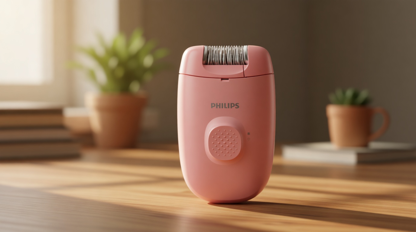 Philips Epilator Series 2000, Corded Epilator for Legs and Body, Hair Removal Device for Women, Model BRE227/00 GreenCircle Certified: Certified Environmental Facts Label