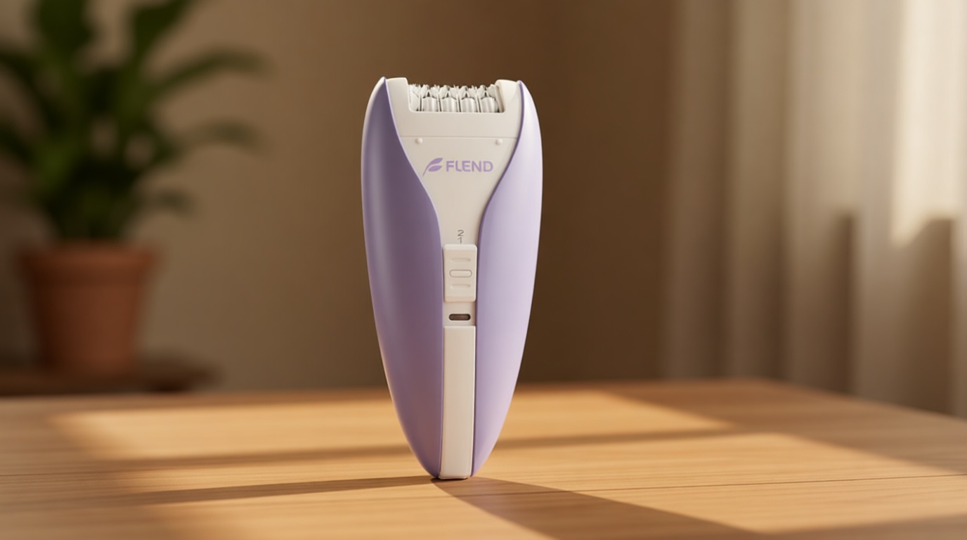 Epilator for Women, Silent Facial Hair Removal Device, Smooth Glide Tech 2 Speeds & 36 Tweezers Gentle Efficient Hair Removal Cordless Epilators for Face Legs Arms Armpit Bikini