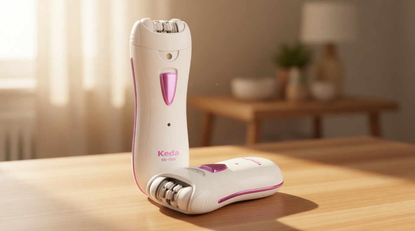 Epilator Smooth Glide Epilator for Women Face RechargeableEpilator for Women FacialEpilator Hair Remover Smooth GlideEpilator for WomenFace Bikini Hair Removal Arms/Face/Peach Fuzz White Portable